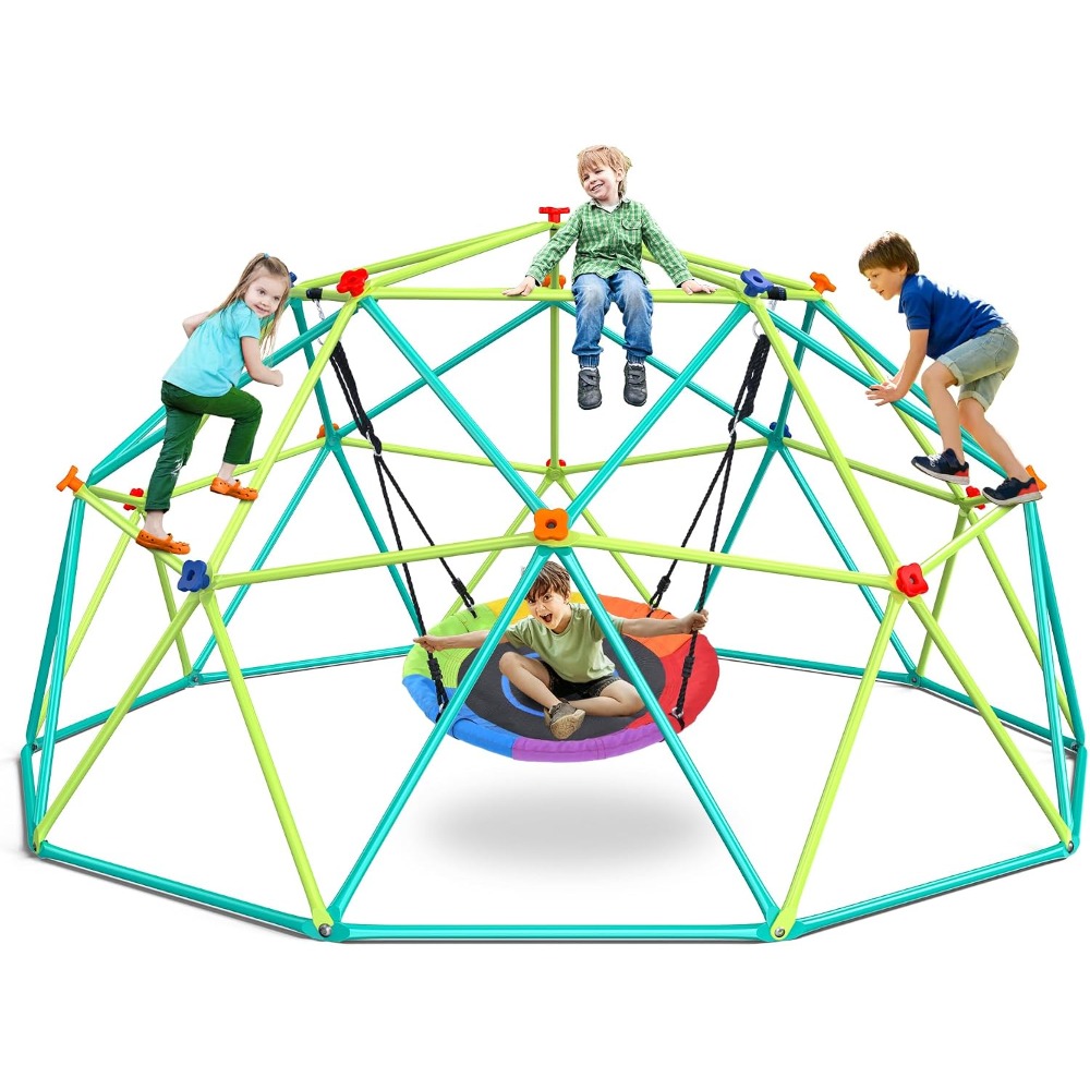 Kids Outdoor Climbing Dome - Disponibilità Locale USA: Set Altalena a