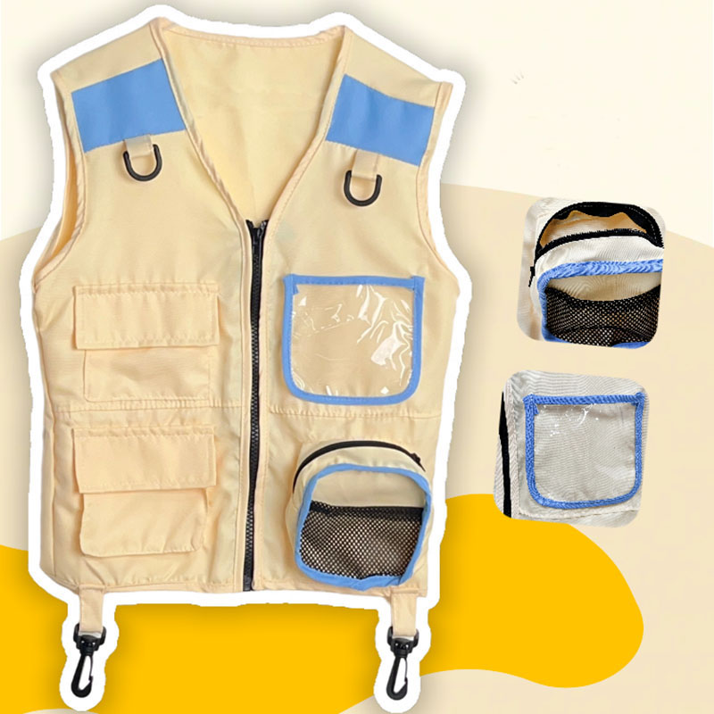 Kids Outdoor Lounge Set - Gilet da esploratore per bambini Fai