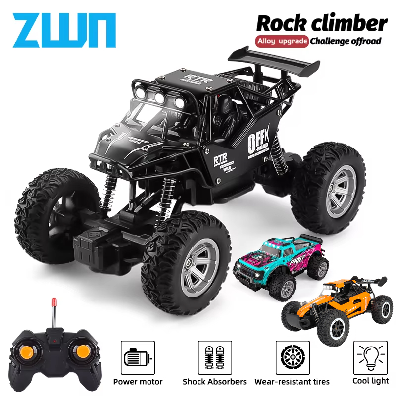 Kids Outdoor Climbing Equipment - ZWN 1:16/1:20 2.4G Modello RC Auto