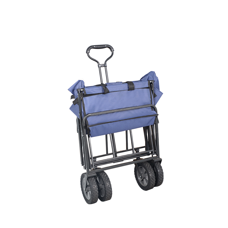 Kids Outdoor Bbq - Carrello da Giardino Pieghevole Blu Navy