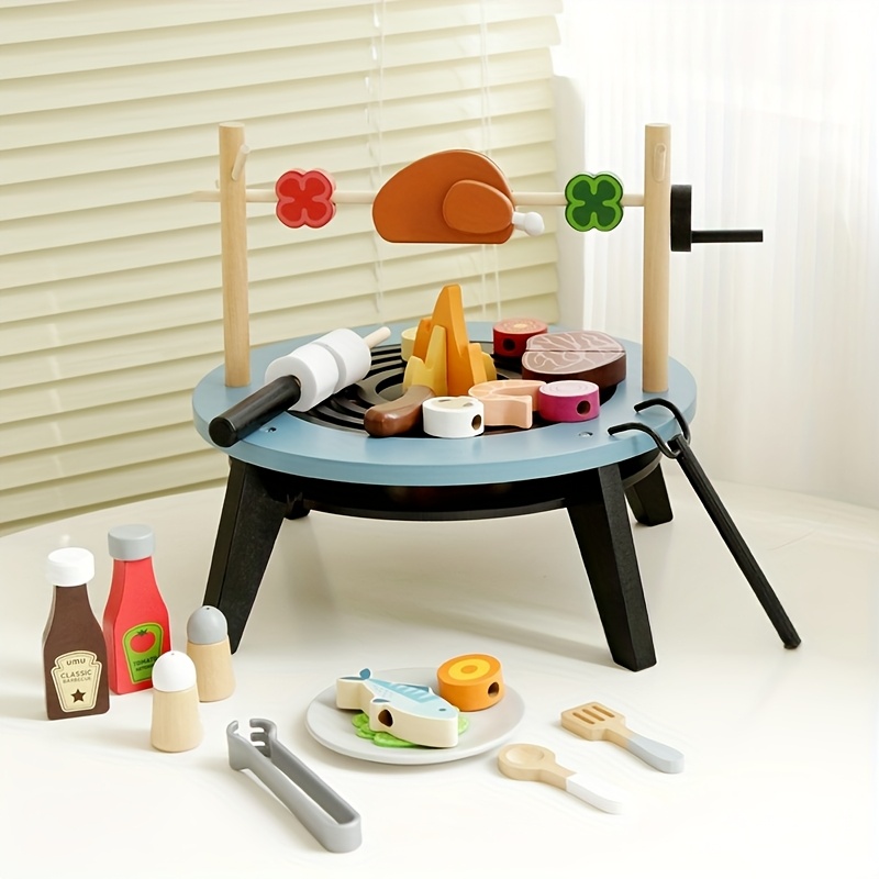 Kids Outdoor Bbq - Set da gioco per barbecue in