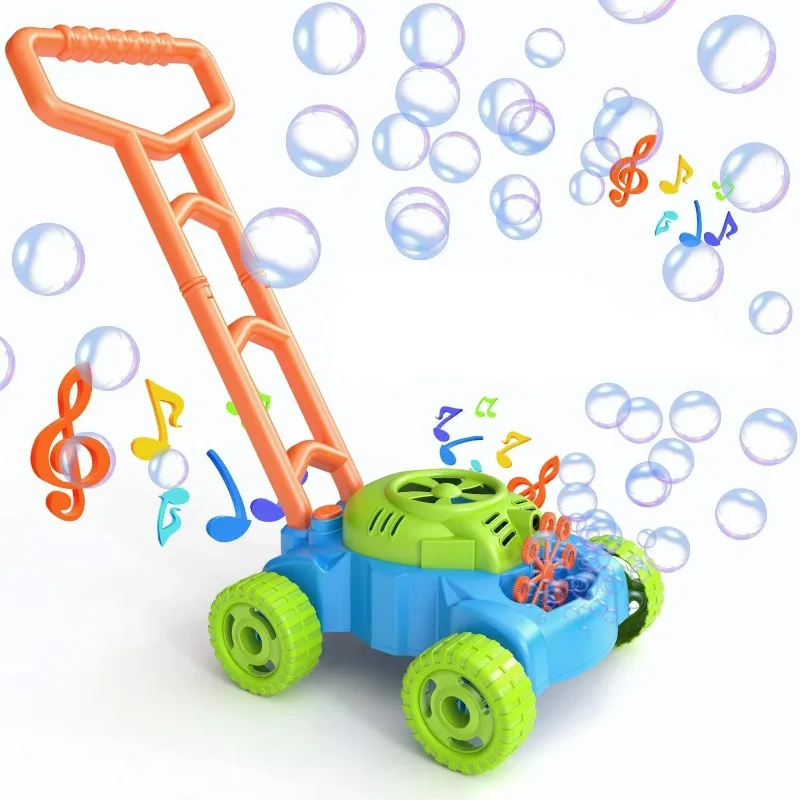 Kids Outdoor Lawn Mower - Carrello elettrico a bolle giocattolo giochi
