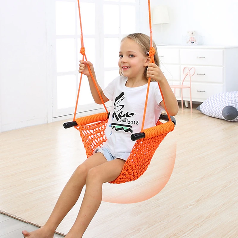 Kids Outdoor Hammock Swing - Altalena a Nido per Bambini, Tessuta