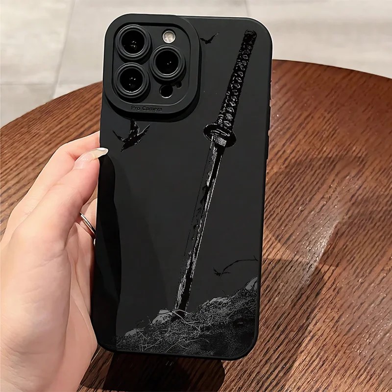 Bubble Sword Wand - Cover per Telefono con Motivo Creativo