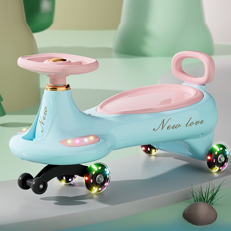 Kids Outdoor Lights - Macchina Cavalcabile per Bambini con Ruote
