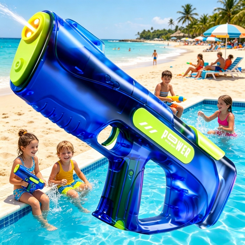 Kids Outdoor Lights - Pistola ad Acqua Elettrica per Bambini