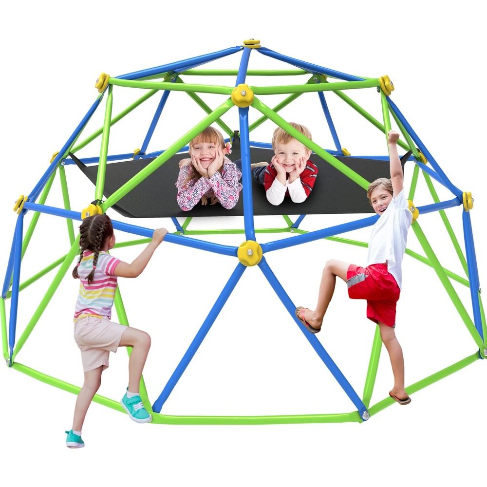 Kids Outdoor Climbing Dome - Struttura da Arrampicata per Bambini da