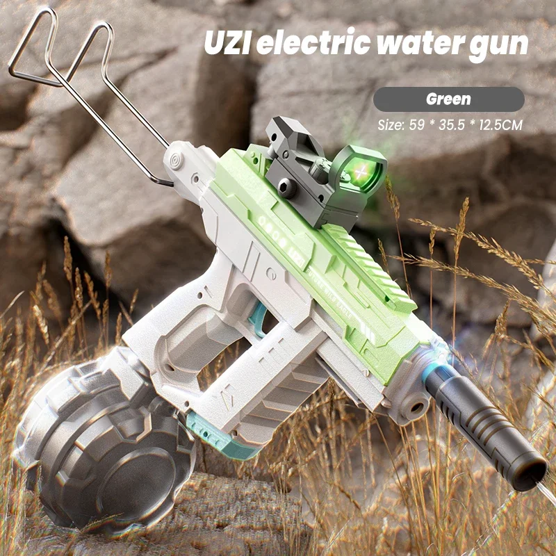 Kids Outdoor Lights - Pistola ad Acqua Elettrica UZI Space