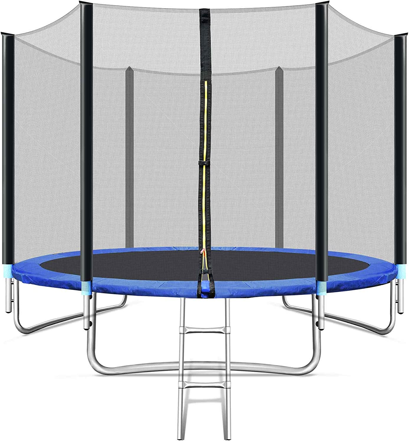 Kids Outdoor Ladder - Trampolino da salto pieghevole in PVC