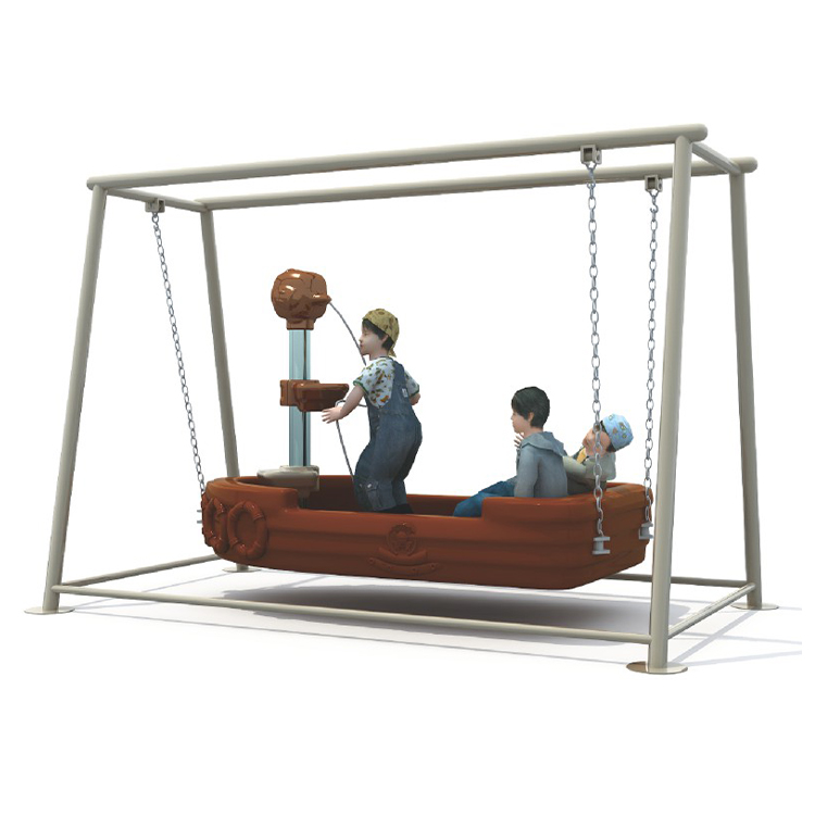 Kids Outdoor Equipment - Altalena a forma di nave pirata