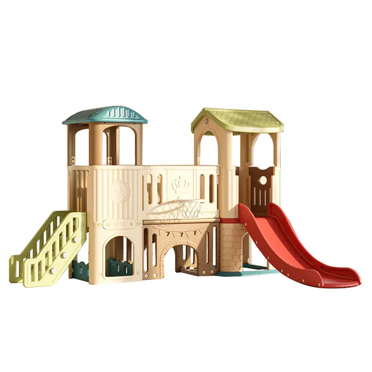 Offerta Speciale: Casetta da G - Kids Outdoor House With Slide recensione e prezzo