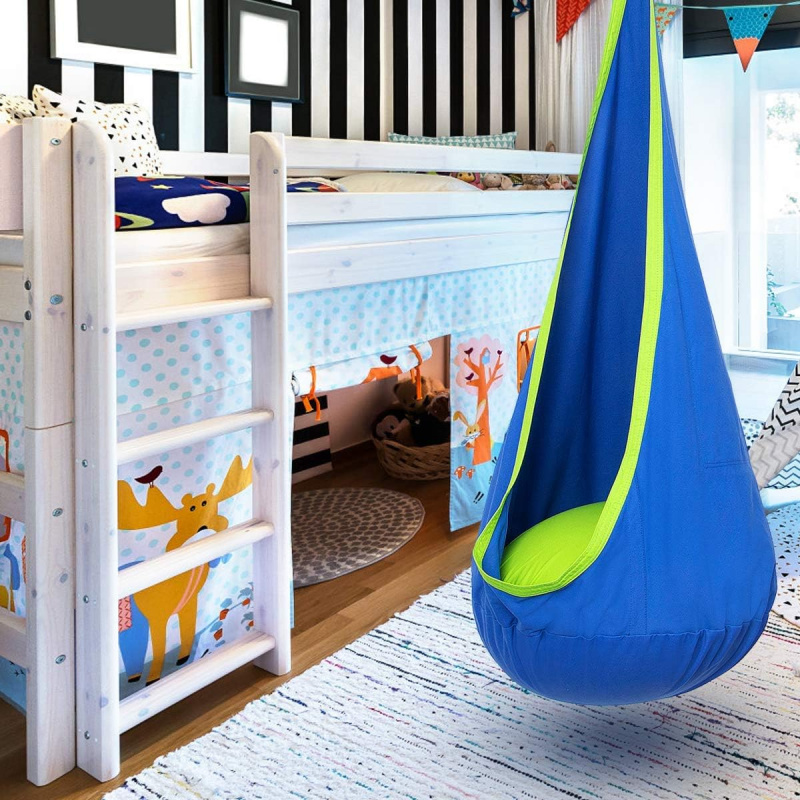 Sedia a dondolo sospesa per ba - Kids Outdoor Hammock Swing recensione e prezzo