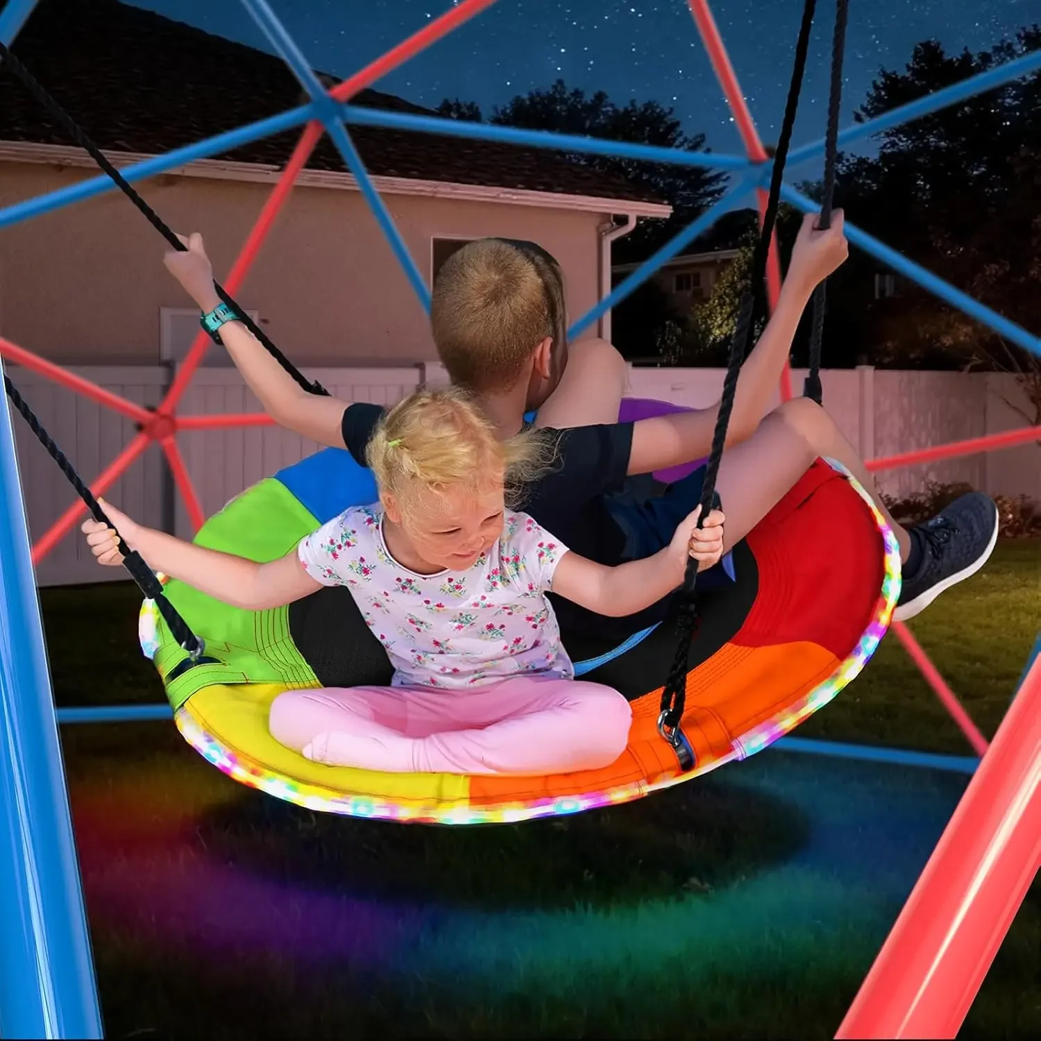 Set Altalena a Cupola Hapfan c - Kids Outdoor Climbing Dome recensione e prezzo