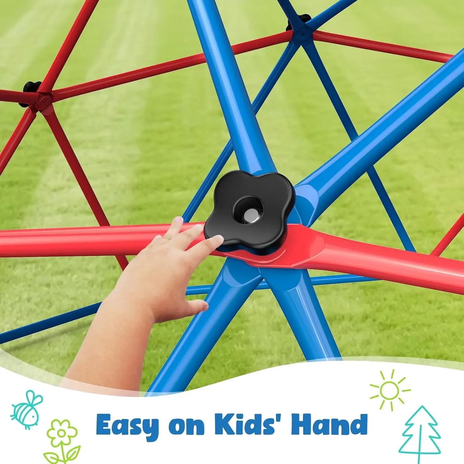 Set Altalena a Cupola Hapfan c - Kids Outdoor Climbing Dome recensione e prezzo