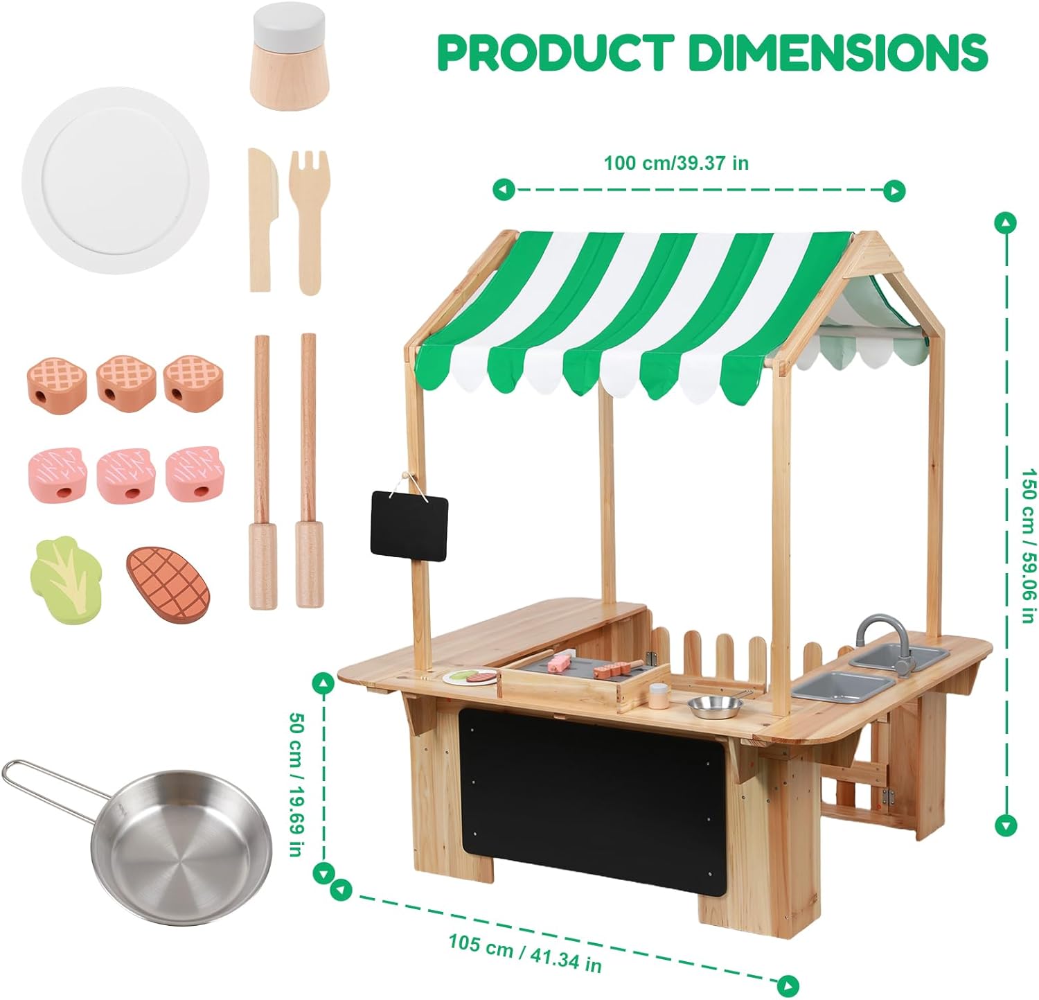Casetta da gioco per bambini a - Kids Outdoor Bbq recensione e prezzo
