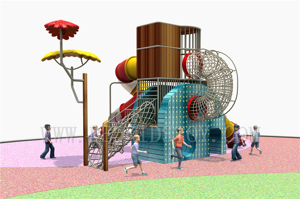 2018 NUOVO Parco giochi a tema - Kids Outdoor Gym Equipment recensione e prezzo