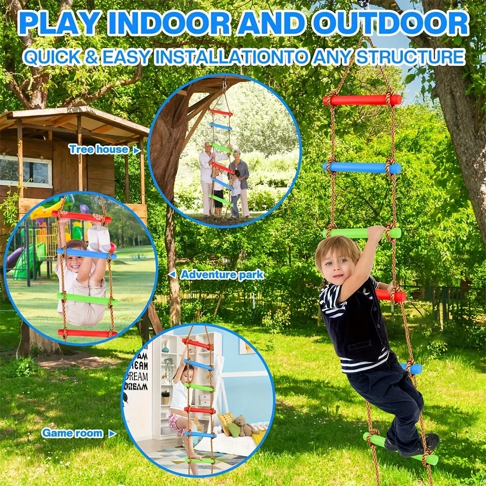 1 Pezzo Scala da Arrampicata C - Kids Outdoor Ladder recensione e prezzo
