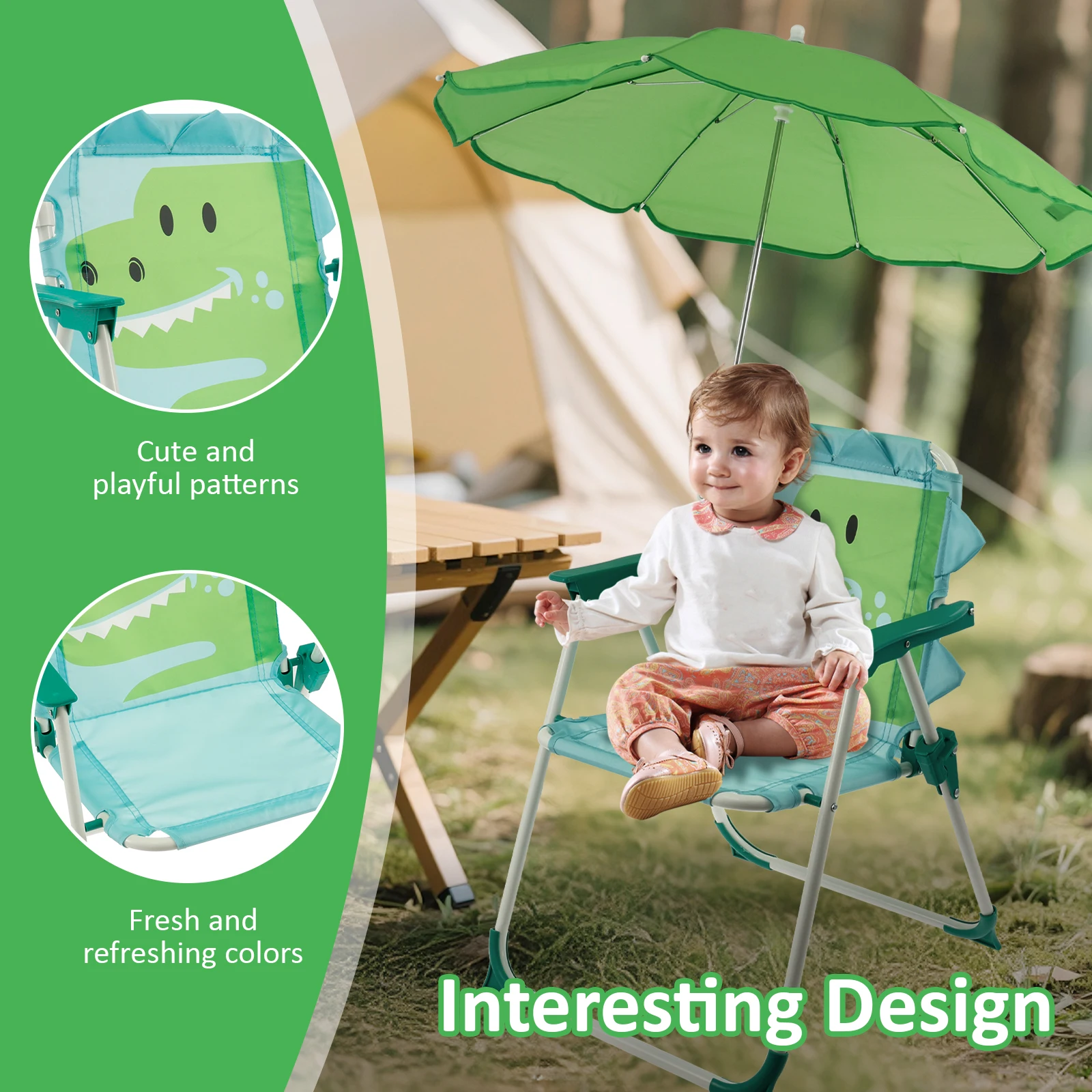 Sedia da spiaggia pieghevole p - Kids Outdoor Lounge Furniture recensione e prezzo