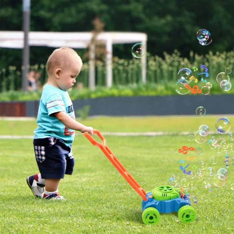 Carrello elettrico a bolle gio - Kids Outdoor Lawn Mower recensione e prezzo