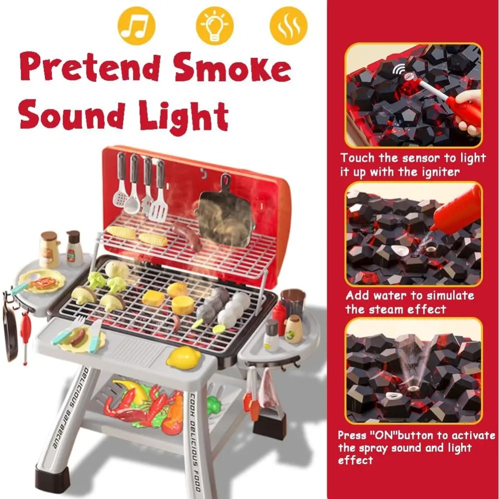 Set Giocattolo Barbecue per Ba - Kids Outdoor Bbq recensione e prezzo
