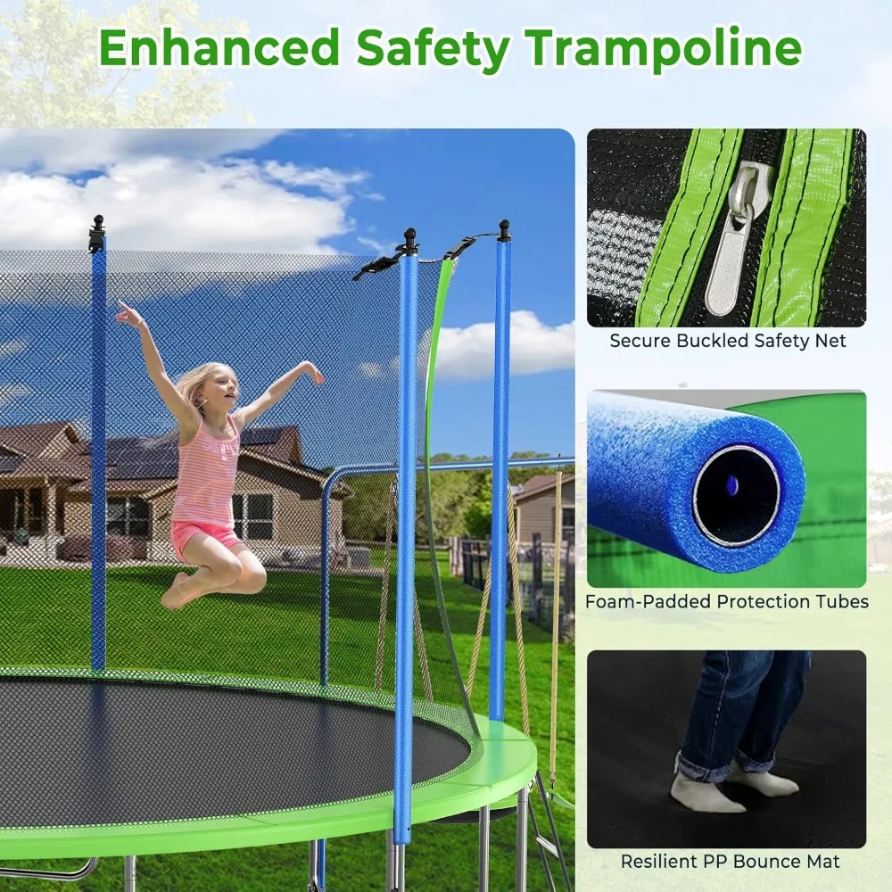 Trampolino da 12-14FT con Sciv - Kids Outdoor Ladder recensione e prezzo