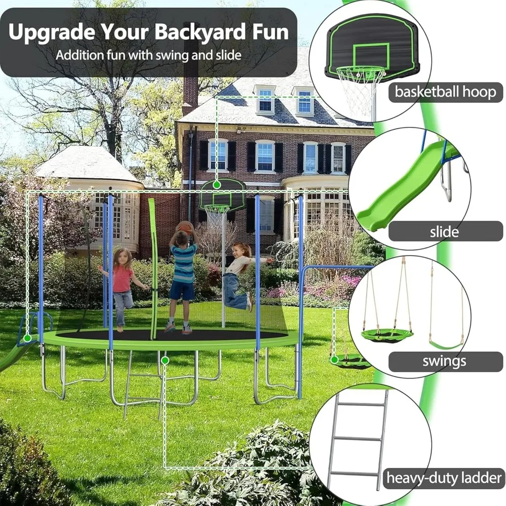 Trampolino da 12-14FT con Sciv - Kids Outdoor Ladder recensione e prezzo