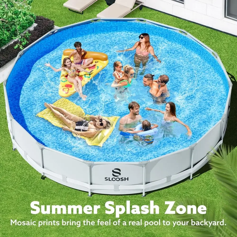 Piscina fuori terra rotonda da - Kids Outdoor Ladder recensione e prezzo