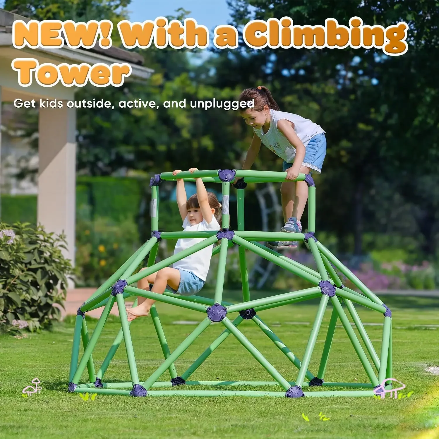 Zupapa Monkey Bars Climbing Do - Kids Outdoor Climbing Dome recensione e prezzo