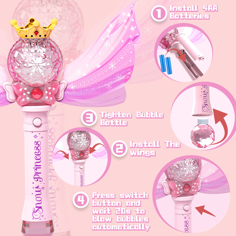 Bacchetta Magica con Ali d'Ang - Bubble Sword Wand recensione e prezzo