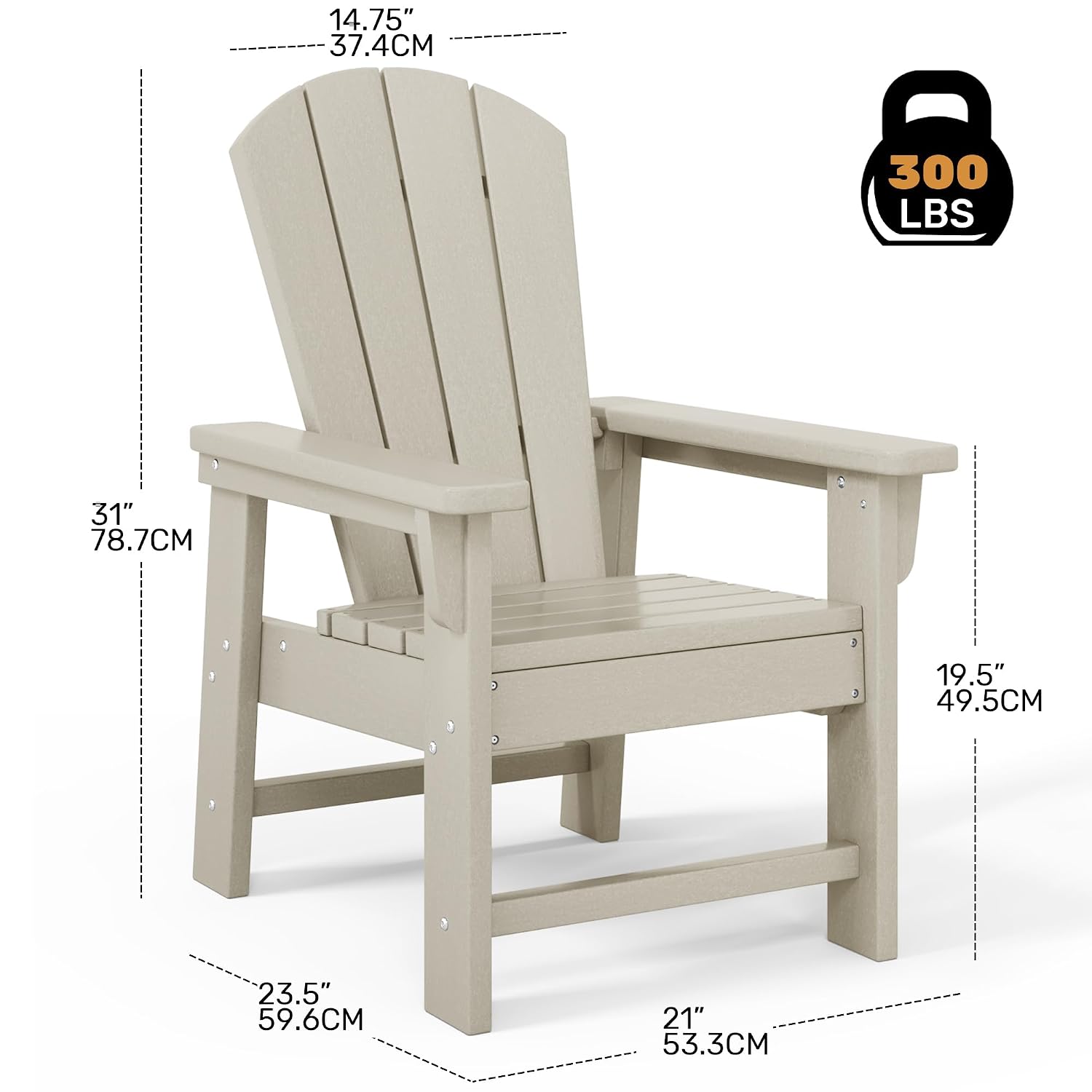 Set di 2 sedie da esterno per  - Kids Outdoor Lawn Chair recensione e prezzo