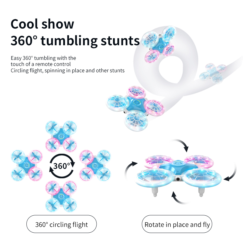 Mini Drone RC 4CH con Evitamen - Kids Outdoor Lights recensione e prezzo