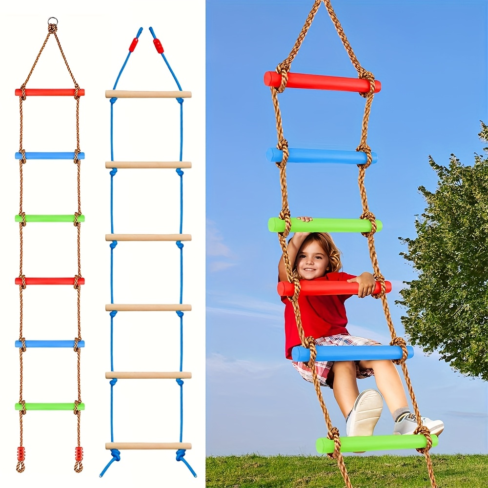 Scala da Arrampicata Colorata  - Kids Outdoor Ladder recensione e prezzo