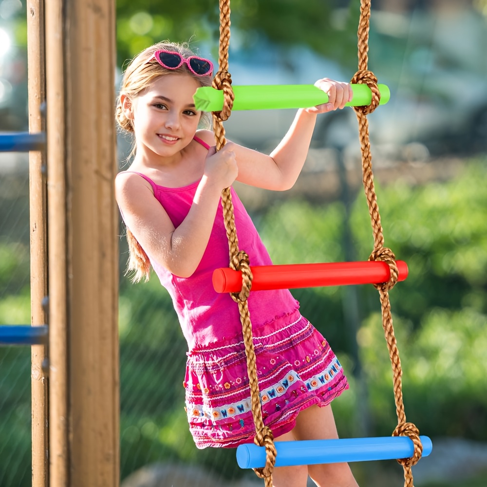 Scala da Arrampicata Colorata  - Kids Outdoor Ladder recensione e prezzo