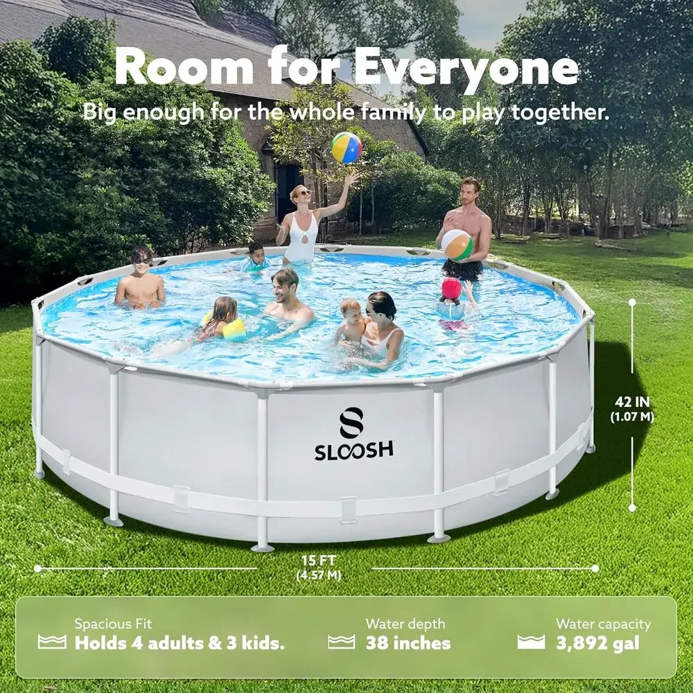 Piscina fuori terra rotonda da - Kids Outdoor Ladder recensione e prezzo
