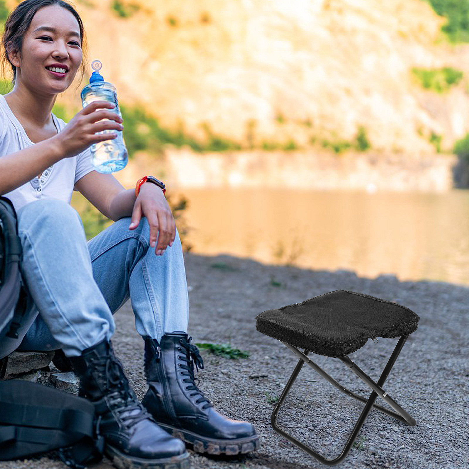 Sgabello Pieghevole Portatile  - Kids Outdoor Folding Chair recensione e prezzo