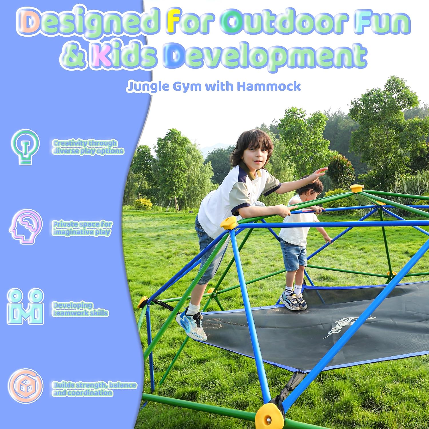 Cupola da Arrampicata da 3 Met - Kids Outdoor Climbing Dome recensione e prezzo