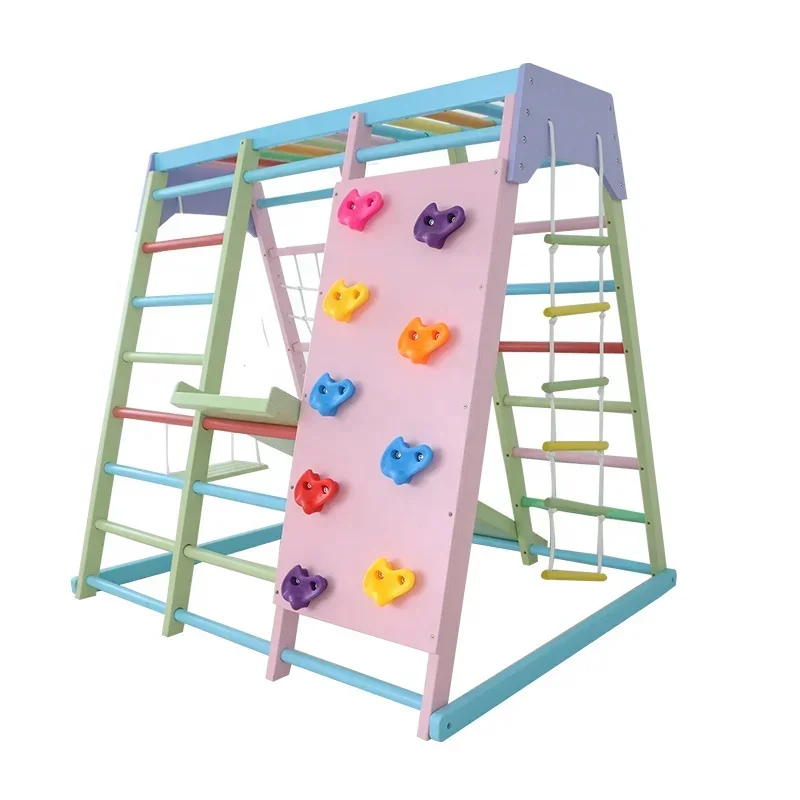 Set da arrampicata in legno pe - Kids Outdoor Gym Equipment recensione e prezzo