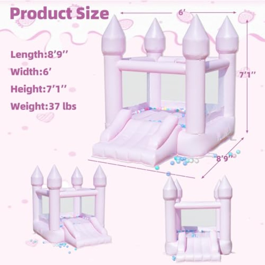 Castello gonfiabile in PVC per - Kids Outdoor House With Slide recensione e prezzo