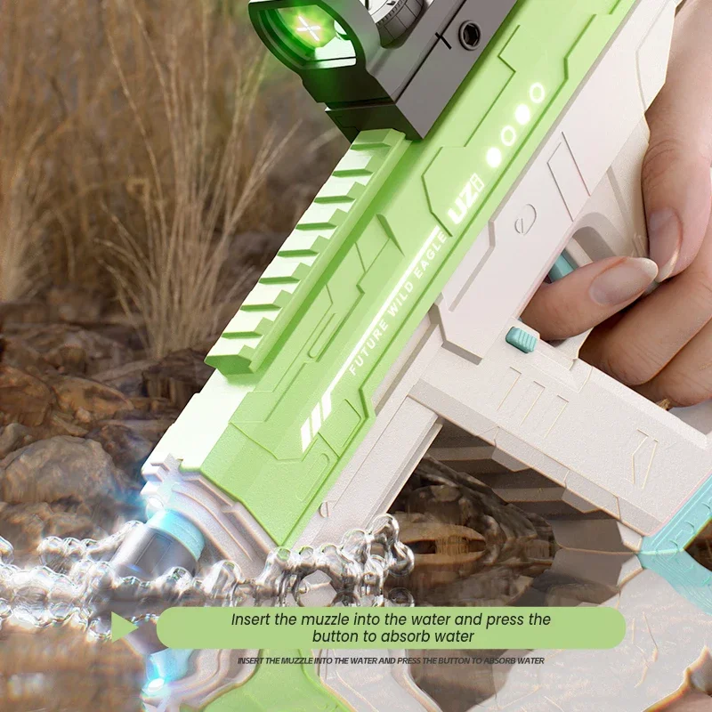 Pistola ad Acqua Elettrica UZI - Kids Outdoor Lights recensione e prezzo
