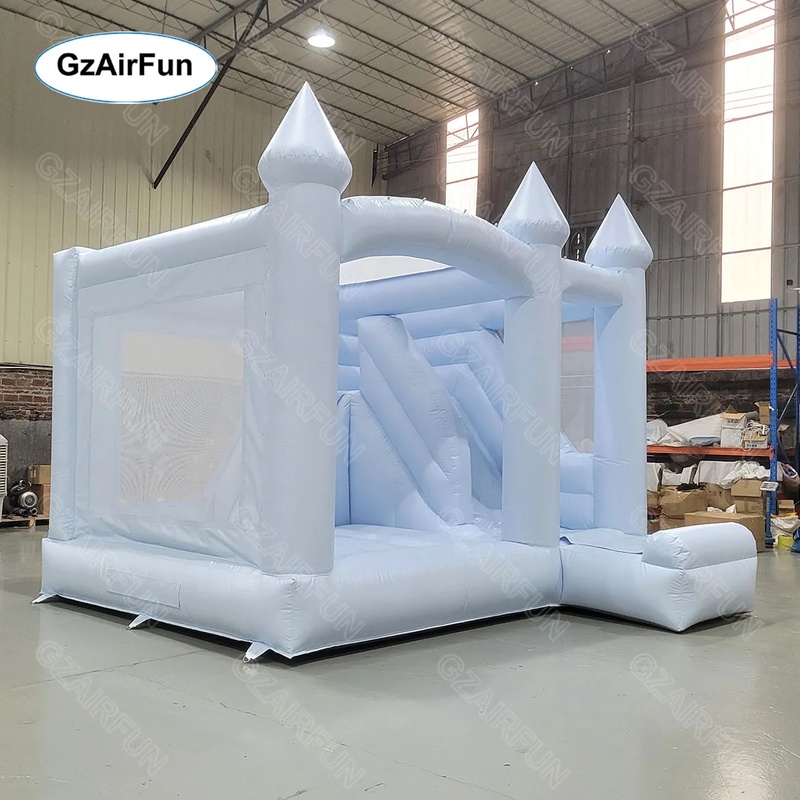 Castello Gonfiabile Bianco per - Kids Outdoor House With Slide recensione e prezzo